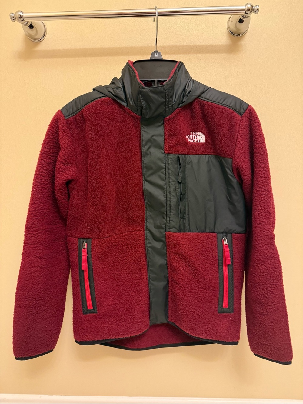 The North Face Kid’s Burgundy Fleece Jacket